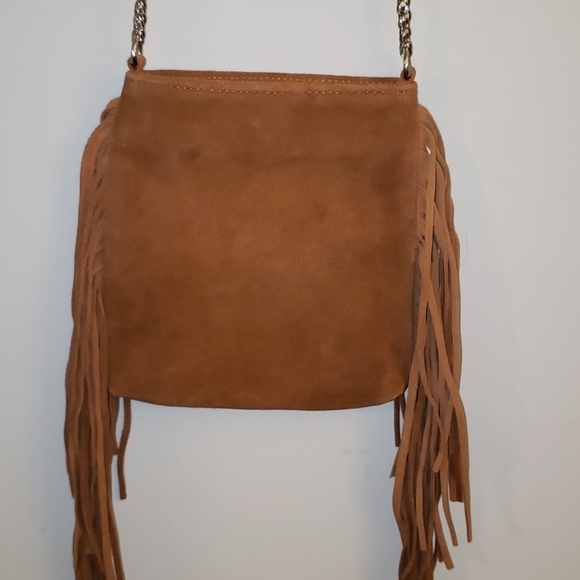 Urban Outfitters Suede Chain Mini Crossbody Bag - Picture 5 of 5
